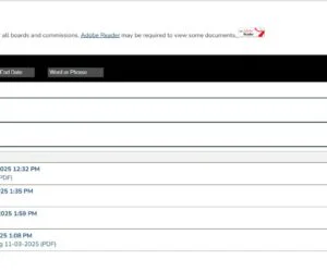 MARION CITY COUNCIL COMMITTEE RECORDS DISAPPEAR FROM CITY’S WEBSITE