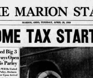 THE HISTORY OF MARION’S INCOME TAX: THE ESTABLISHMENT