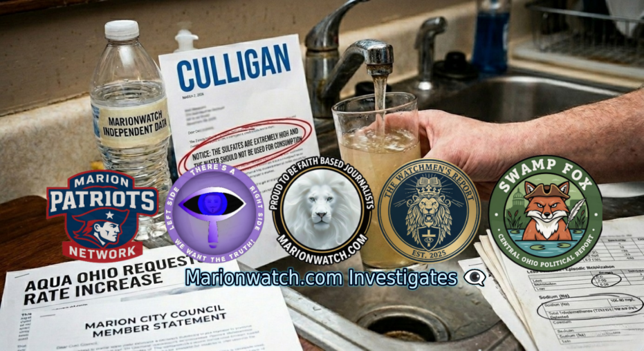 “Safe” or “Unusable”? Independent Data and Industry Experts Confirm Marion’s Water Concerns Valid