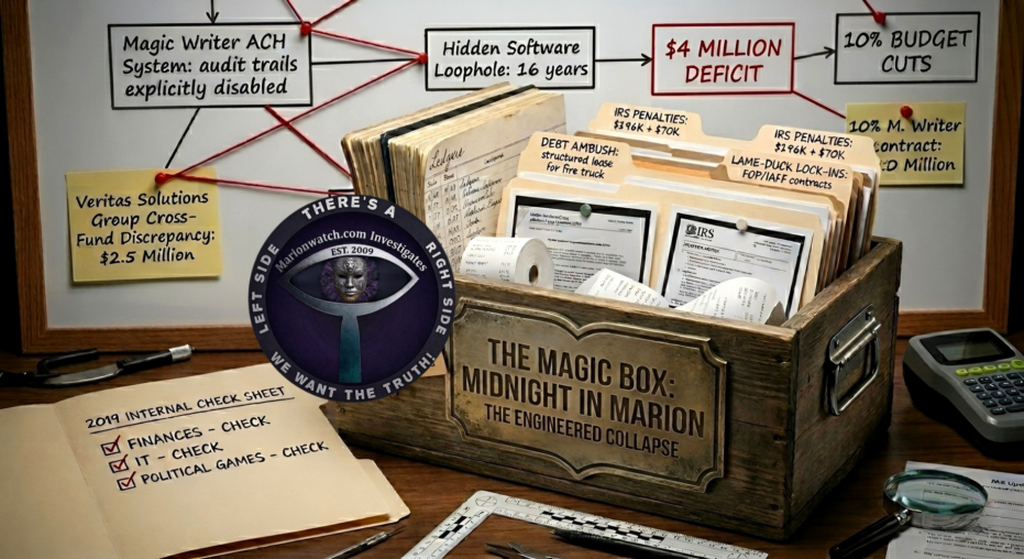 The Magic Box Part II Midnight in Marion: The Engineered Collapse and the Leaders Who Burned the City on Their Way Out